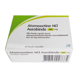 Атомоксетин HCL 40 мг Европа :: Аналог Когниттера :: Aurobindo капс. №30 в Калуге и области фото
