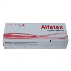 Альфатекс (Эубетал Антибиотико) глазная мазь 3г в Калуге и области фото